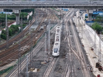 成渝中线高铁成都站改建工程最新进展