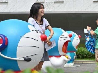 “哆啦A梦”巡回特展登陆广州